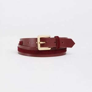 Tonal Trim, Leather Belt